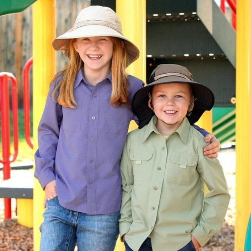 Sunday Afternoons Kids Play Hat Upf50+ Ocean Life Design (Large 512 Years)