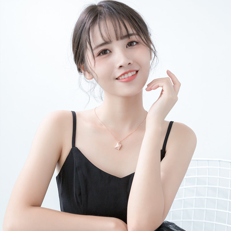 Veile Studios Love Letter Pendant Romantic Necklace Women Jewellery