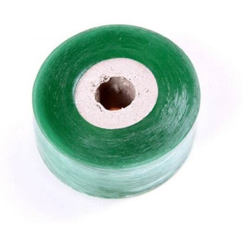 3Cm X 100M / Roll Grafting Tape Garden Tools Fruit Tree Secateurs Engraft Bran Jungle Green