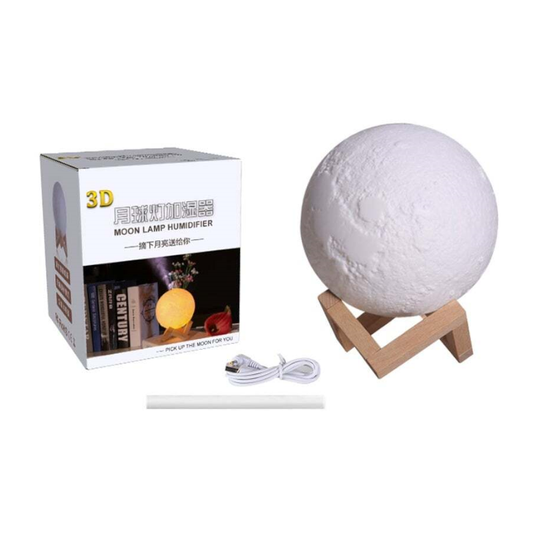 3D Moon Light Air Humidifier 880Ml Diffuser Aroma Essential Oil Usb Ultrasonic Night Cool Mist Maker Purifier