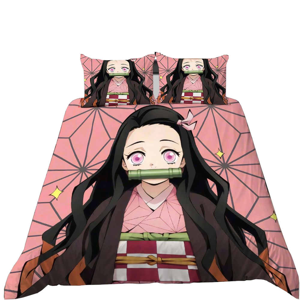 3D Printed Demon Slayer Anime Duvet Quilt Covers