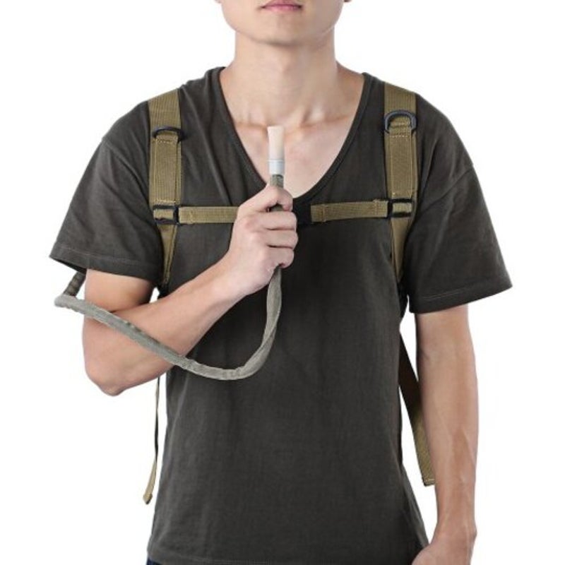 3L Water Bag Military Tactical Hydration Backpack Outdoor Camping Canteen Pack Hiking Pouch Khaki