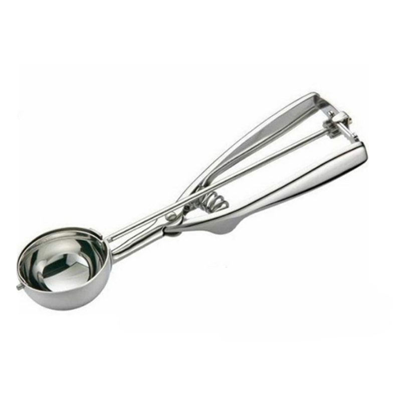 3Pcs Stainless Steel Ice Cream Scoop Lce Scooper Digging Ball Fruit Spoon