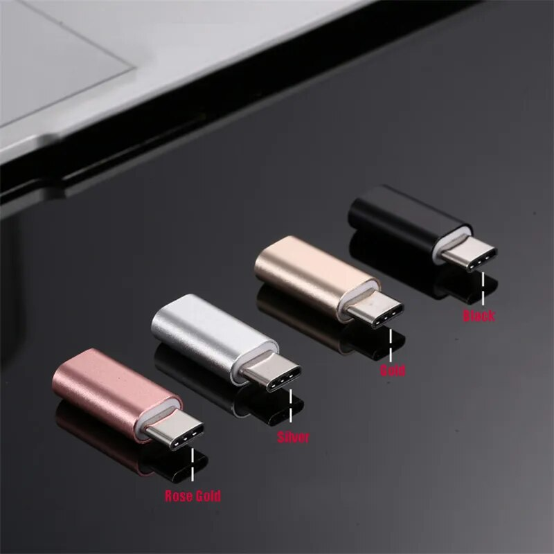 3Pcs 8-Pin Lighting To Usb C Type-C Jack Charger Cable Adapter Charging Connector