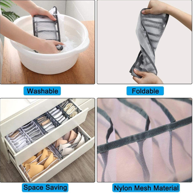 3Pcs Pack Underwear Sock Bra Storage Organiser