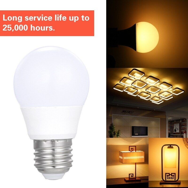 3W Rgb Led Lamp E27 Dimmable Bulb Energy Saving Light 1