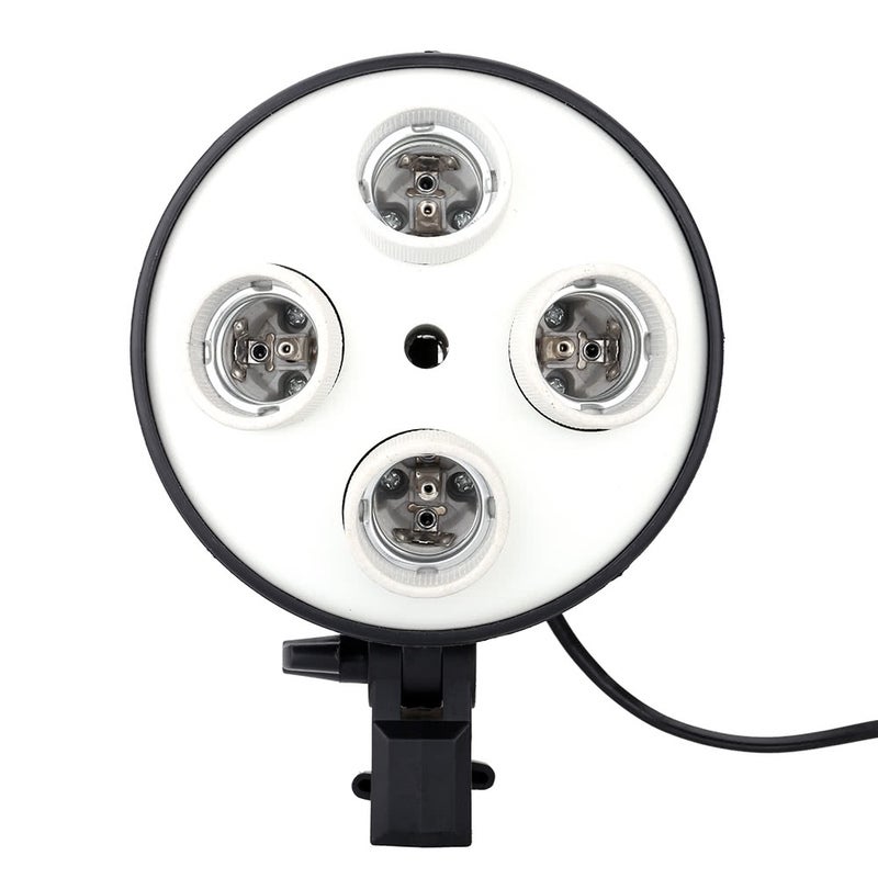 4 In 1 E27 Base Socket Light Lamp Bulb Holder Adapter For Photo Video Studio Softbox
