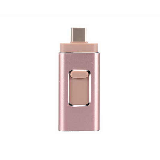 4-In-1 32Gb Flash Drive U Disk Usb Memory Stick For Iphone Android Pc