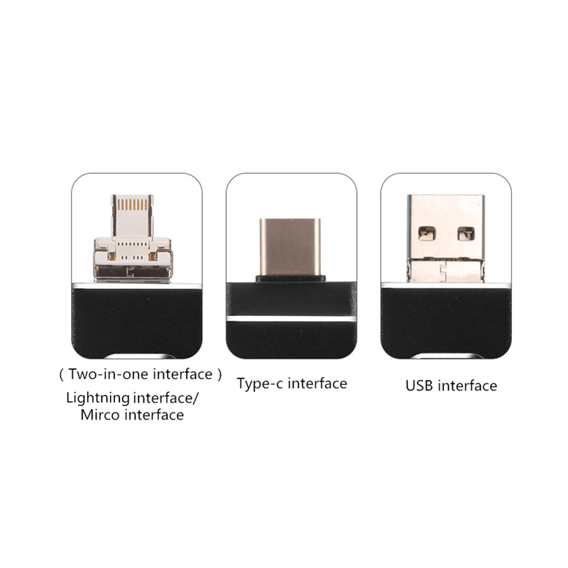 4-In-1 32Gb Flash Drive U Disk Usb Memory Stick For Iphone Android Pc