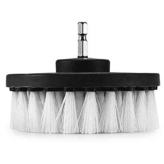 4 Inch Handheld Drill Cleaning Brush White