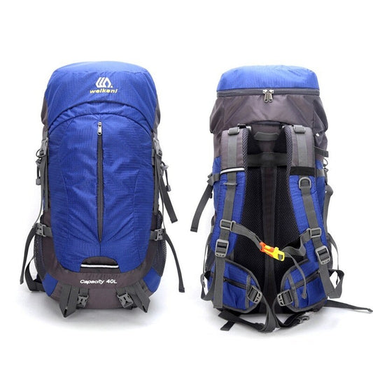 40L Lightweight Hiking Outdoor Waterproof Backpack Royal Blue