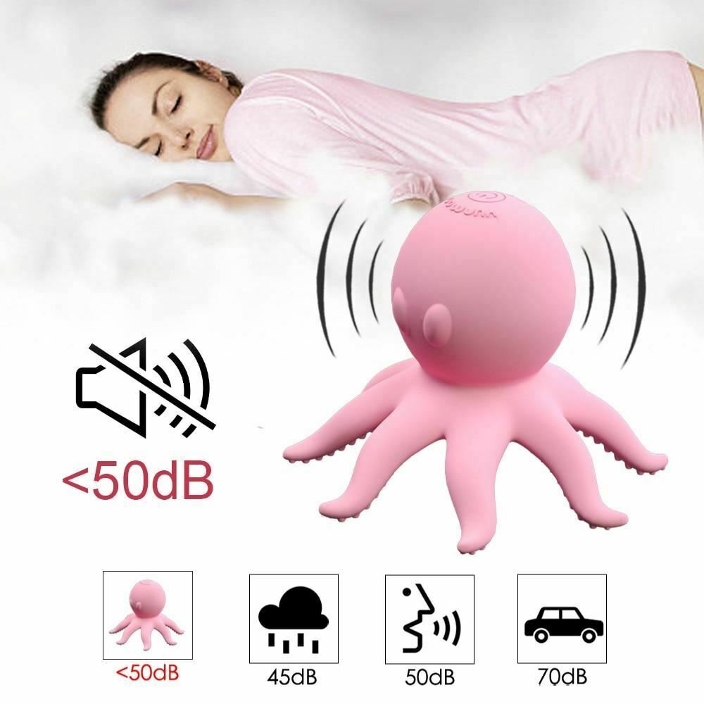 10 Speeds Ridged Pink Clitoris Vibrator Nipples Stimulator