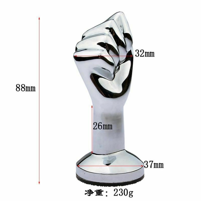 Novelty Metal Fisting Dildo Butt Plug Unisex Sex Toys