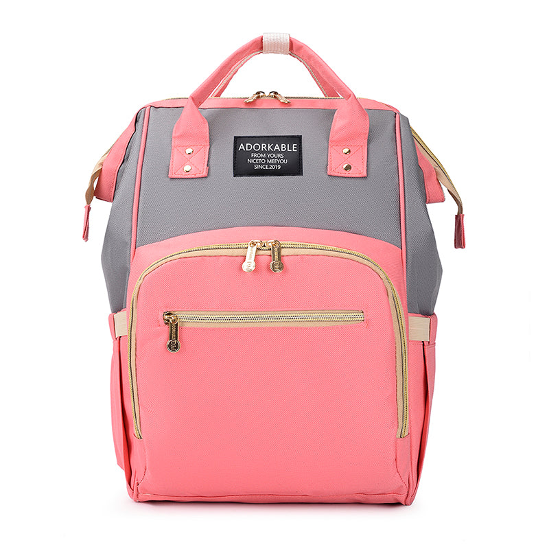 Separate Dry Wet Multi Functional Nappy Bag