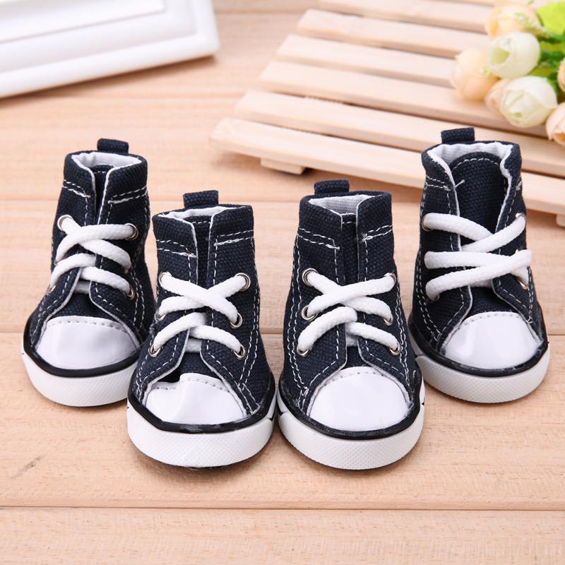 Denim Anti Slip Waterproof Sporty Sneakers For Dogs