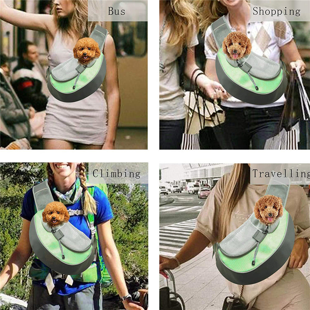 Pet Carrier Cat Dog Travel Breathable Mesh Carry Bag
