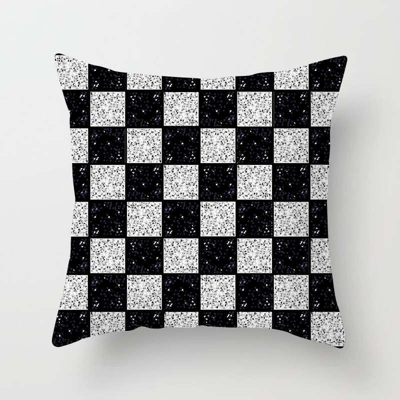 45 X 45Cm Gold Printed Cushion Cover