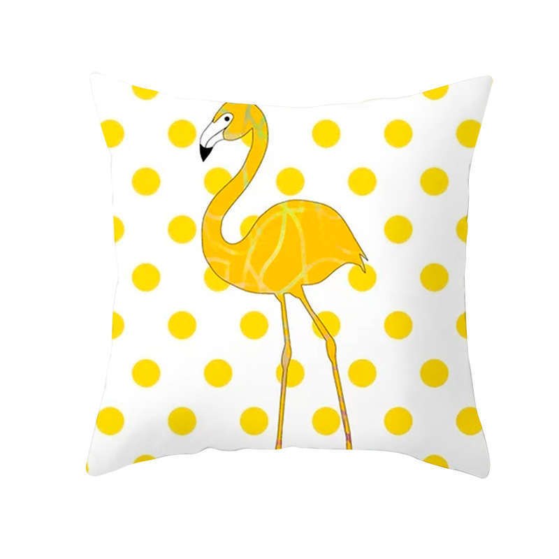 45 X 45Cm Gold Printed Cushion Cover