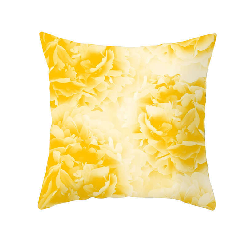 45 X 45Cm Gold Printed Cushion Cover
