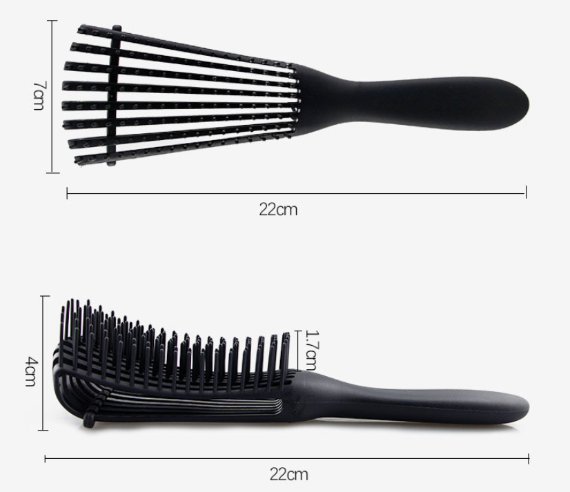 Detangling Scalp Massaging Octopus Comb Hairbrush For Women