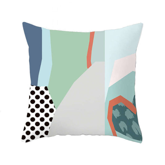 45 X 45Cm Abstract Cushion Cover Multicolour Large Dots