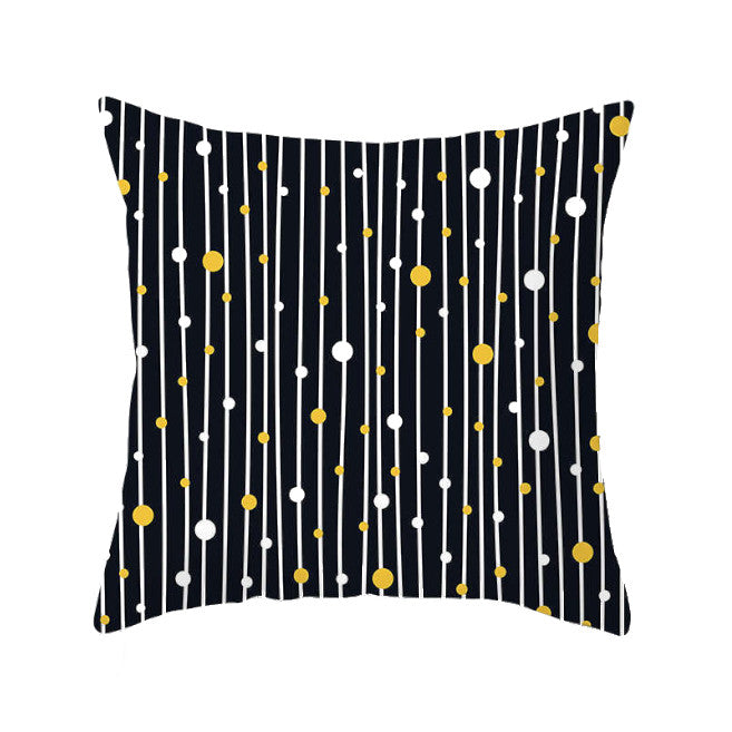 45 X 45Cm Gold Printed Cushion Cover