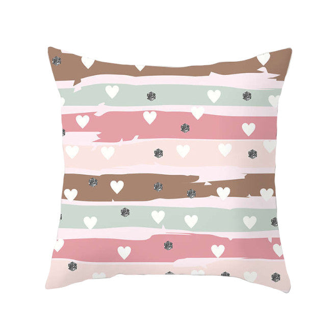 45 X 45Cm Gold Printed Cushion Cover
