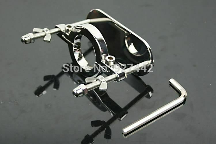 Stainless Steel Heavy Cock Ring Ball Stretcher Bondage Kink Bdsm Fetish Restraints
