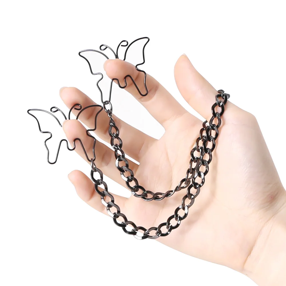 Sm Nipple Clips Butterfly Breast Sexy Slave Stainless Steel Clamps Bdsm Toys For Couples Accessory
