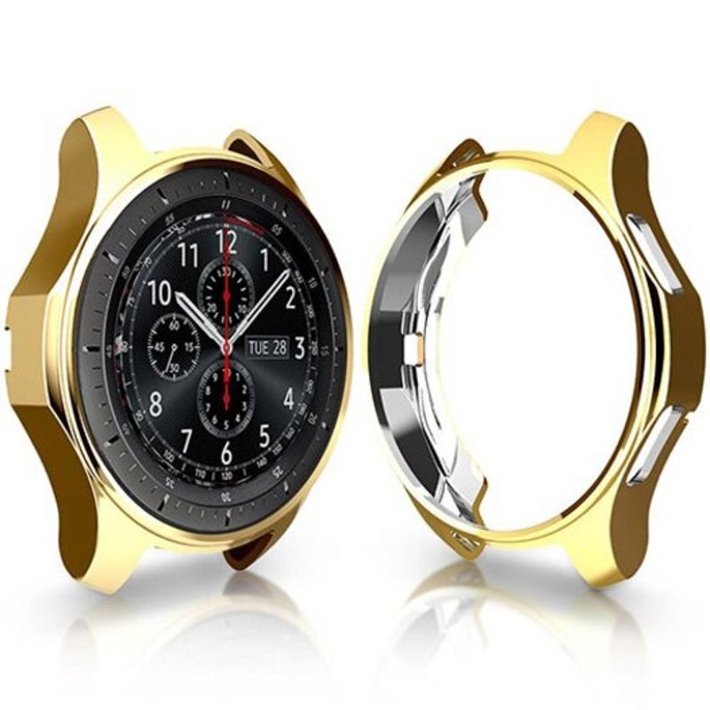 46Mm Plating Protective Case For Samsung Galaxy Watch Gold