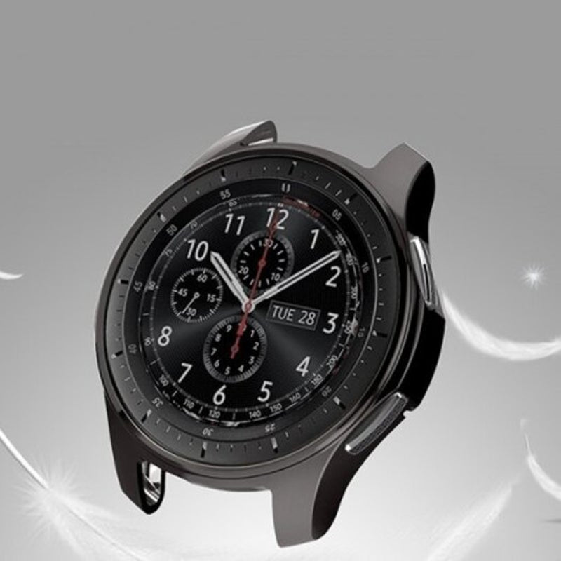 46Mm Tpu Plating Case For Samsung Galaxy Watch Black