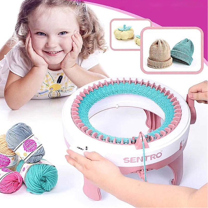 48 Needle Diy Big Hand Knitting Machine Weaving Loom Sewing Tool