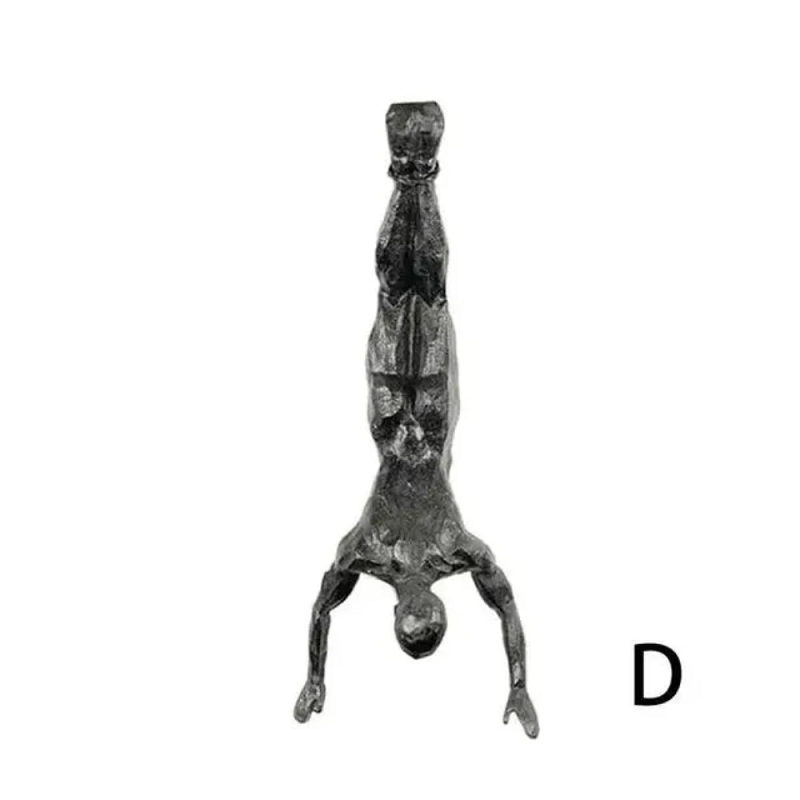 Athlete Rock Climbing Man Resin Background Wall Hanging Decoration Sculpture Statue Figures Present Retro New 2023