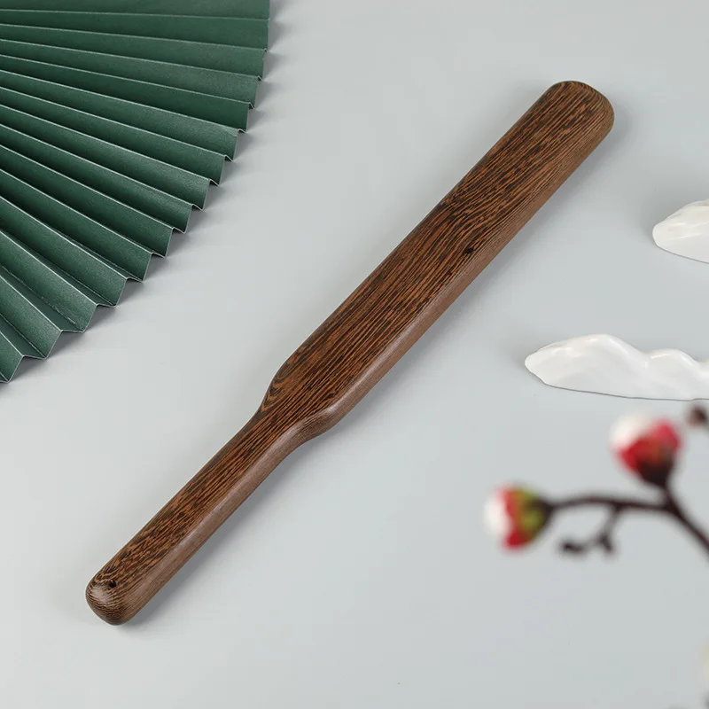 37Cm/45Cm Solid Wood Paddlehandmade Deluxe Riding Crop Whippunk Bat Horse For Cosplay