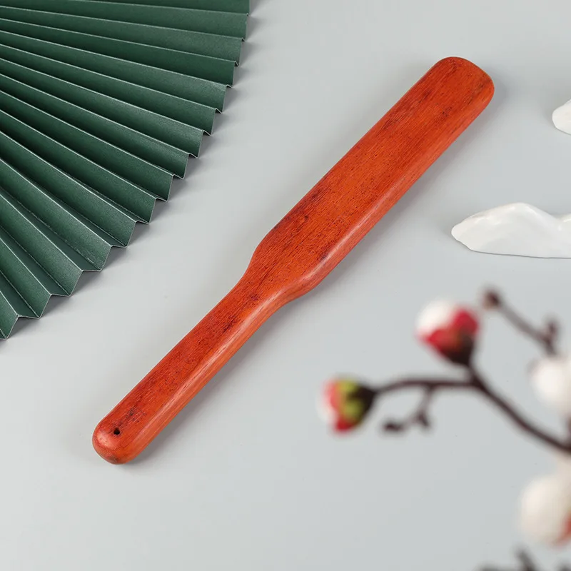 37Cm/45Cm Solid Wood Paddlehandmade Deluxe Riding Crop Whippunk Bat Horse For Cosplay
