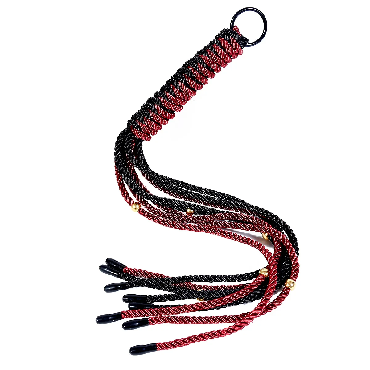 New 64Cm Long Bdsm Sex Whips Braided Tails Handle Wrapped Female Toys For Couples Erotic Adult Flirting Tools