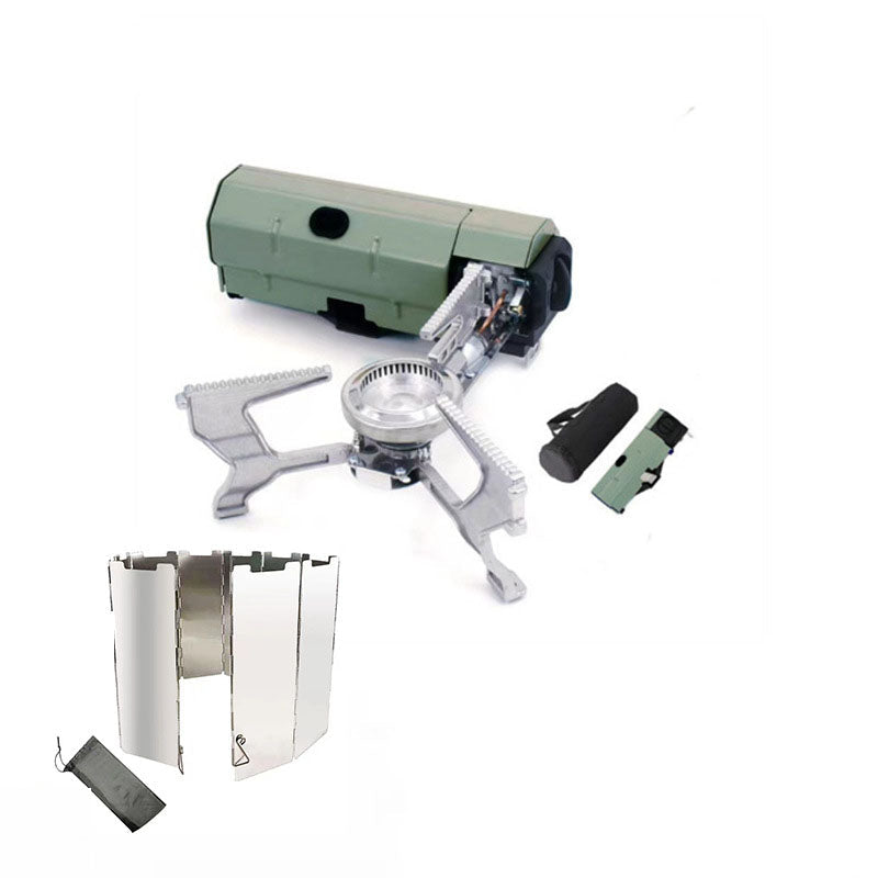 Folding Card Stove Outdoor Camping Picnic Gas Portable Hotpot Tea Cooker
