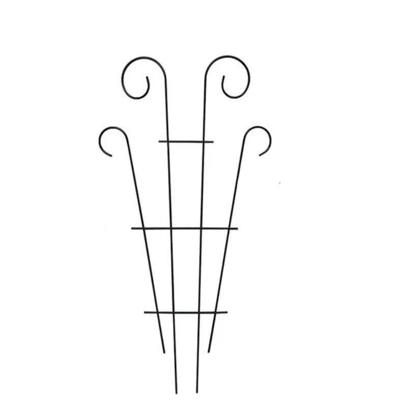 Plant Climbing Support Rack Multifunctional Metal Iron Flower Pots Vine Stand Holder For Home Garden Growth Accessories