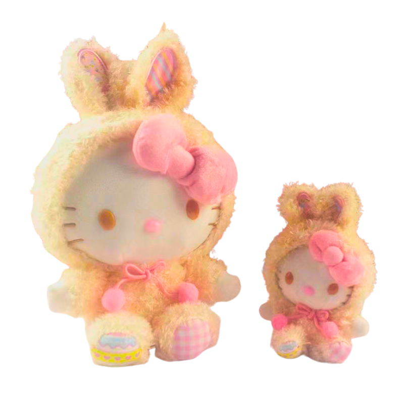 Sanrio Hello Kitty Kuromi My Melody Cinnamoroll Pochacco Easter Plush Toy