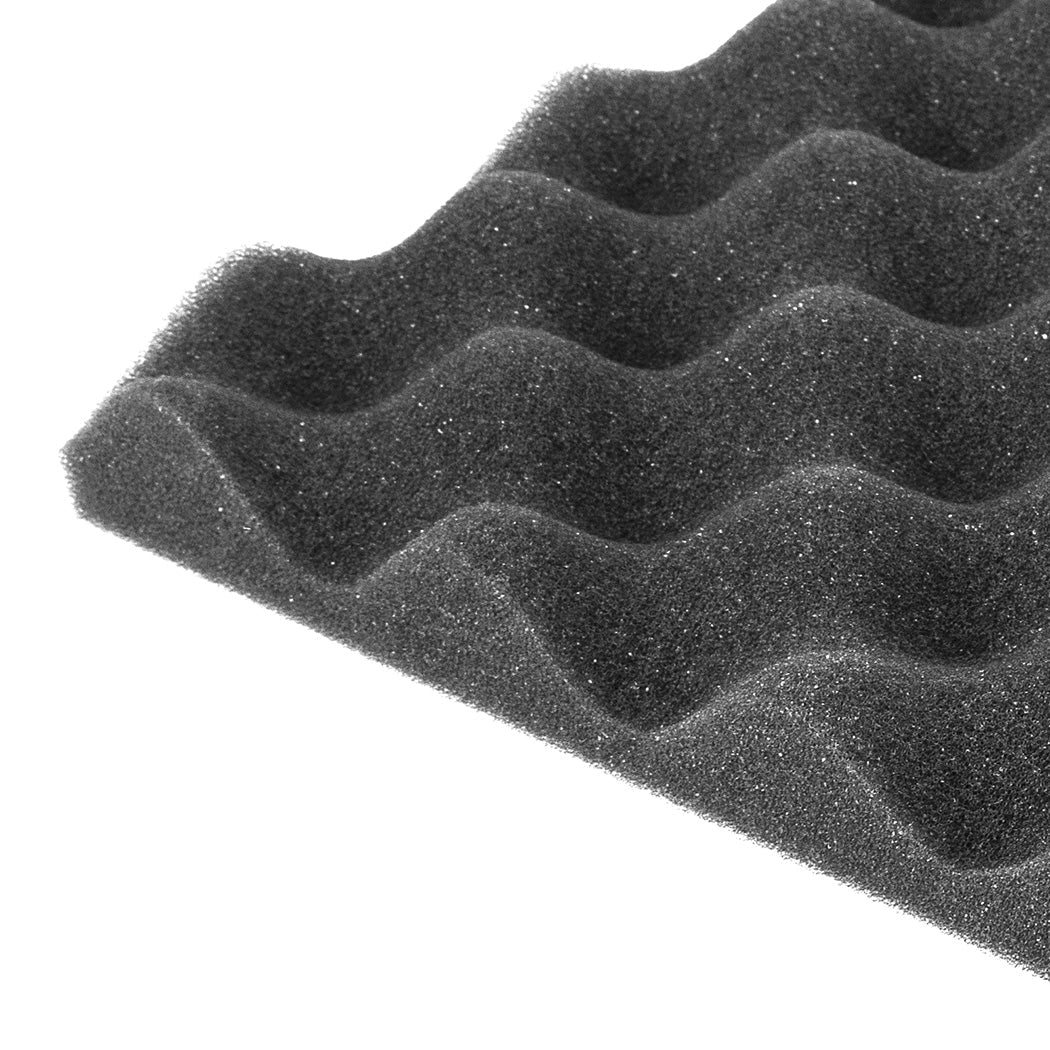 14Pc Acoustic Foam Wall Panels 50X50x5cm