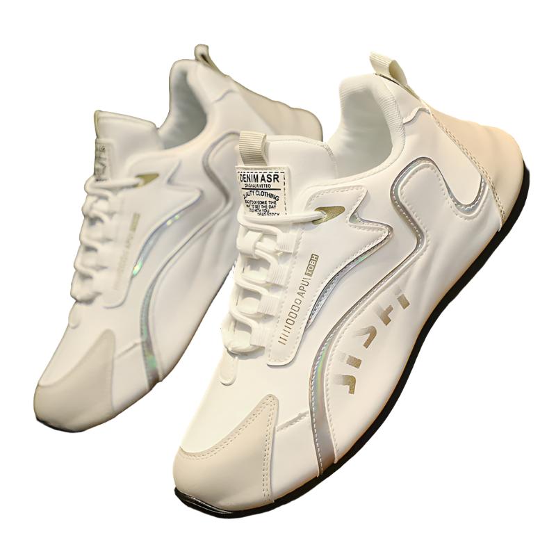 Fashion Colorblock Lace-Up Sneakers For Men Breathable Low-Top Dad Shoes Running Walking Sports