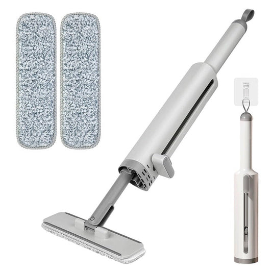 Rotatable Self Squeeze Mini Mop With Crevice Brush For Floor Cleaning