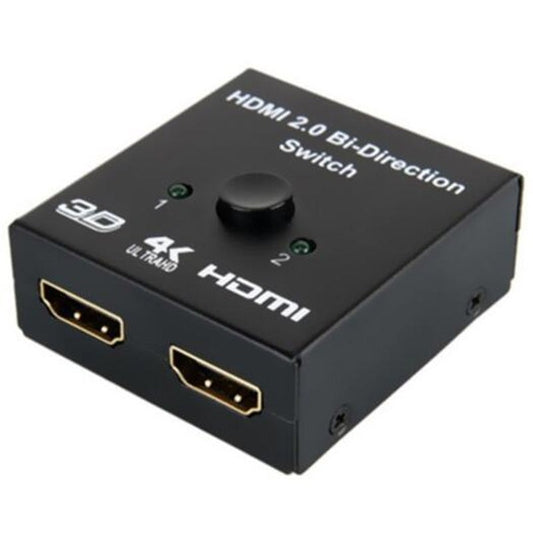 4K Hdmi Bidirectional Splitter Switch Black