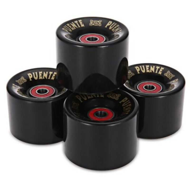 4Pcs 60 X 45Mm Skateboard Wheel Skating Longboard Roller With Bearing Blue