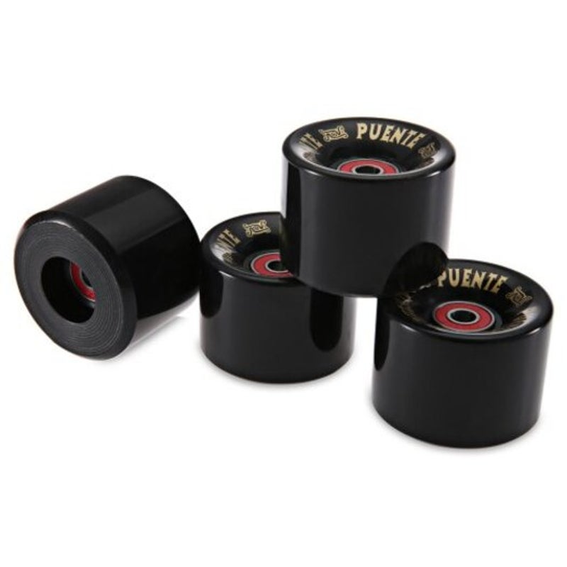 4Pcs 60 X 45Mm Skateboard Wheel Skating Longboard Roller With Bearing Blue