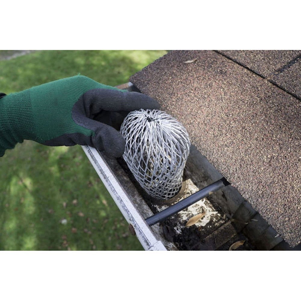 4Pcs/8Pcs Gutter Guard 3 Inch Expand Alloy Filter Strainer Leaves Blocker
