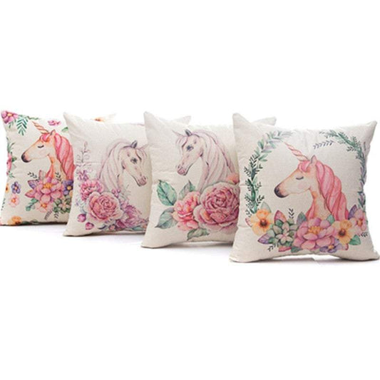 Set Of 4 Cushion Covers Decor