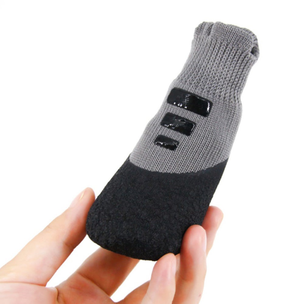 4Pcs Waterproof Dog Boots Anti-Slip Socks