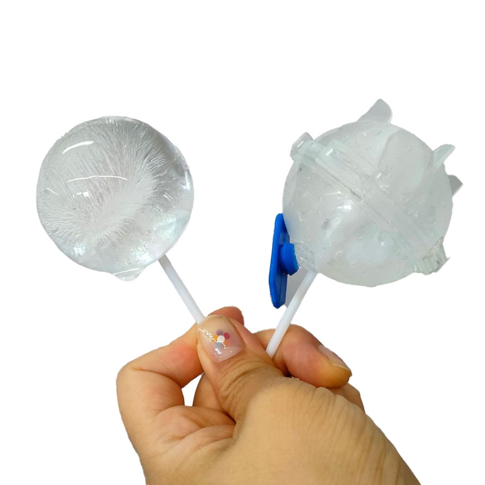4 Pieces Ice Ball Makers Large Round Cube Moulds For Cold Drinks