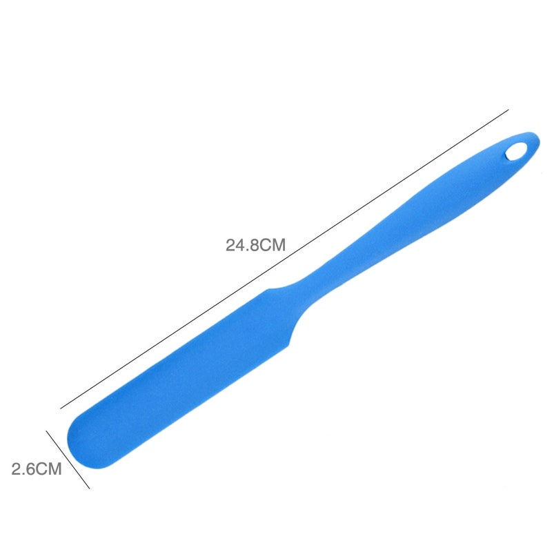 4Pcs Long Handle Silicone Spatula Cake Cream Mixer Baking Dough Scrapers Confectionery Tools Kitchen Accessories
